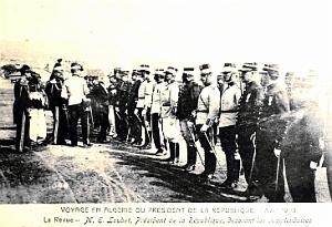ALGER - VOYAGE DU PRESIDENT LOUBET EN 1903